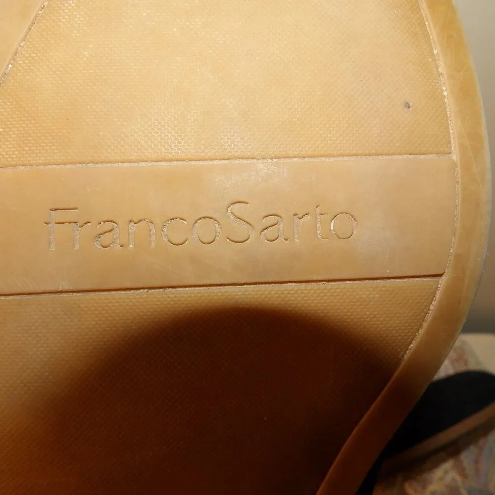 Franco Sarto Leather / Suede Ankle Bootie Sz 10M - Picture 7 of 7